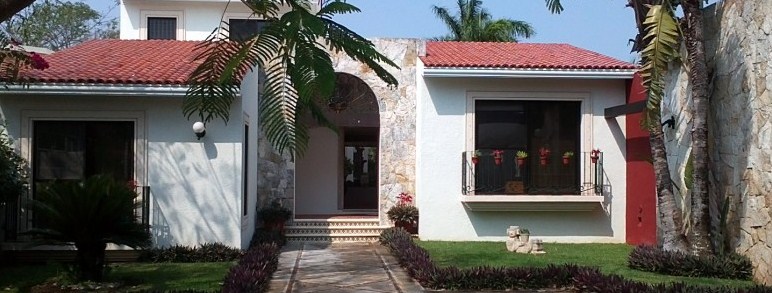 Fachadas de casas colonial moderno