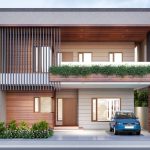 24 Diseños de fachadas de casas dos pisos
